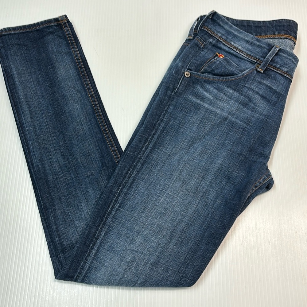 Hudson Signature Women Mid Rise Skinny Jean. Sz 27. Made in USA